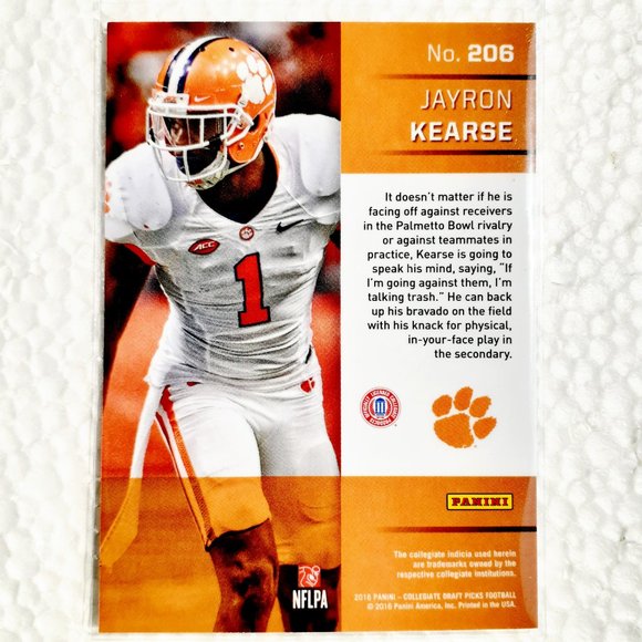 Clemson Tigers 6 Card Lot - CFTBL [1_2_1] - Picture 14 of 14